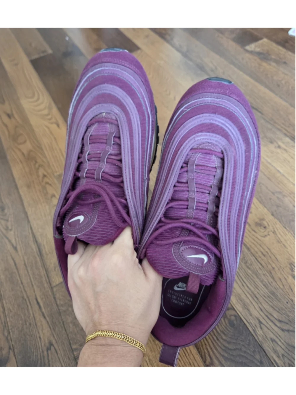 Nike Air Max 97 (2018) Sneakers Purple Womens Size 10